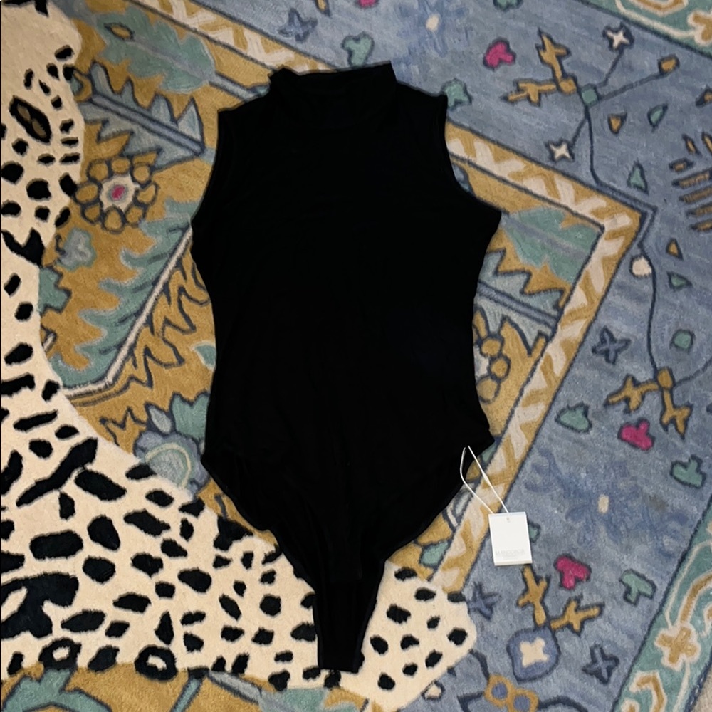 Black Sleeveless One Piece